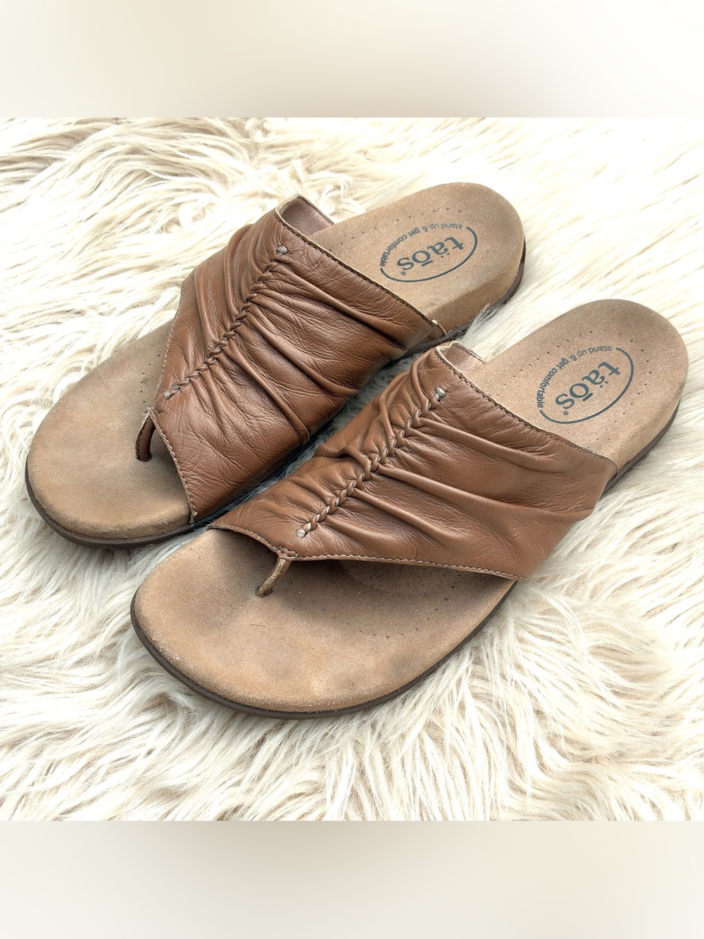 Taos Gift 2 Leather Sandals Women’s Sz 10